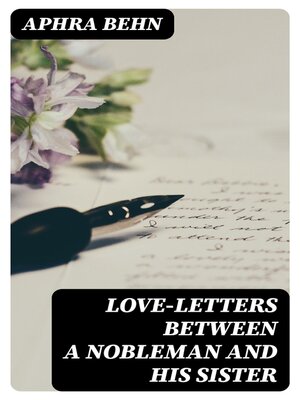 cover image of Love-Letters Between a Nobleman and His Sister